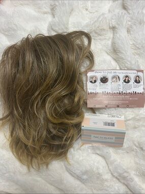 Timeless Women’s Wig — Warm Light Brown Blend
